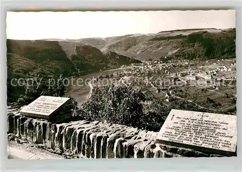 AK / Ansichtskarte Traben Trarbach Blick von der Starkenburg auf die Stadt Kat. Traben Trarbach