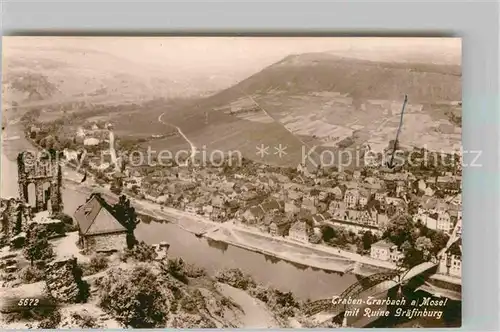 AK / Ansichtskarte Traben Trarbach mit Ruine Graefinburg Kat. Traben Trarbach