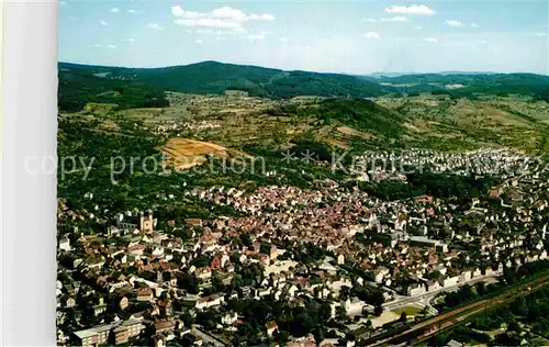 AK / Ansichtskarte Bensheim Bergstrasse Fliegeraufnahme Kat. Bensheim