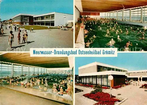 AK / Ansichtskarte Groemitz Ostseebad Meerwasser Brandungsbad Kat. Groemitz