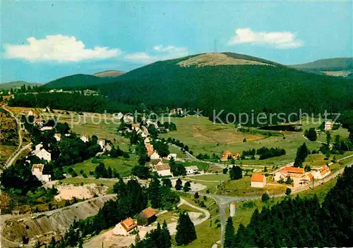 AK / Ansichtskarte Hahnenklee Bockswiese Harz Fliegeraufnahme Kat. Goslar