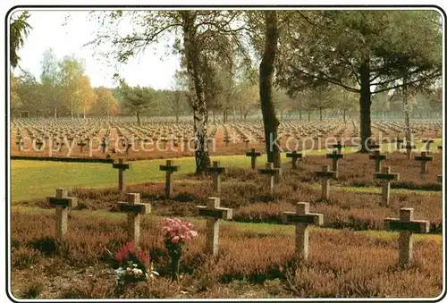 AK / Ansichtskarte Friedhof Deutscher Soldatenfriedhof Lommel Belgien  Kat. Tod