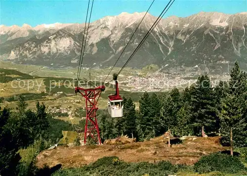 AK / Ansichtskarte Seilbahn Patscherkofel Innsbruck Nordkette  Kat. Bahnen