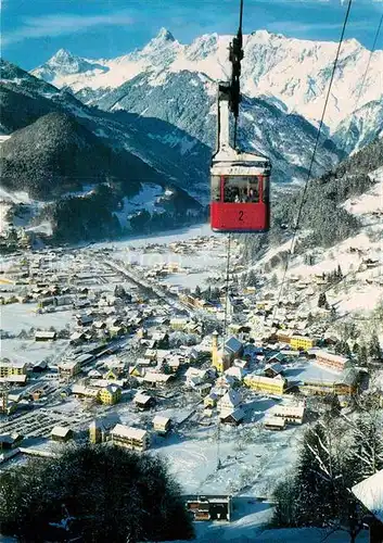 AK / Ansichtskarte Seilbahn Montafoner Hochjochbahn Schruns Zimba Vandanser Wand  Kat. Bahnen