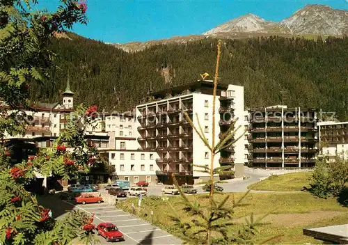 AK / Ansichtskarte Davos GR Morosani Posthotel Poestli Kat. Davos