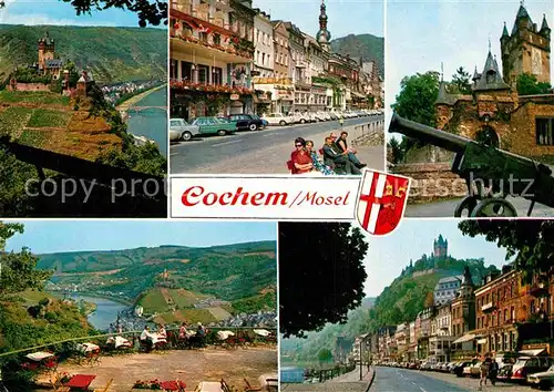 AK / Ansichtskarte Cochem Mosel Moselpartien  Kat. Cochem