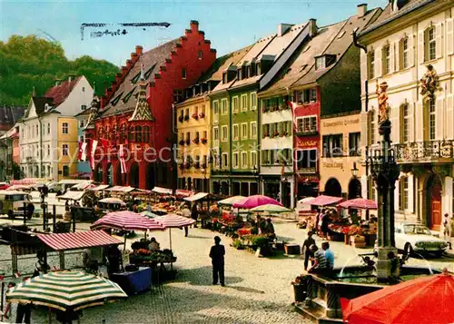 AK / Ansichtskarte Freiburg Breisgau Muensterplatz Kat. Freiburg im Breisgau