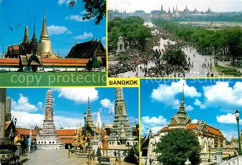 AK / Ansichtskarte Bangkok Pagoden Wat Pra Kaeo Kat. Bangkok