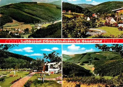 AK / Ansichtskarte Doernholthausen Minigolg Fliegeraufnahme Kat. Sundern (Sauerland)