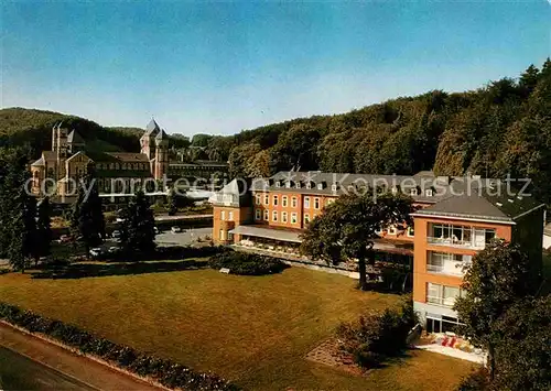 AK / Ansichtskarte Maria Laach Glees Abteikirche Seehotel