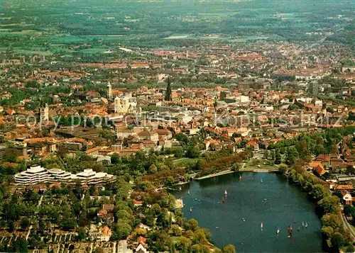 AK / Ansichtskarte Muenster Westfalen Fliegeraufnahme Kat. Muenster