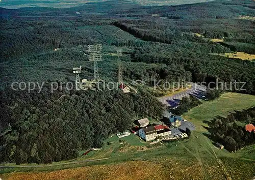 AK / Ansichtskarte Hoherodskopf Berggasthof Fliegeraufnahme  Kat. Schotten