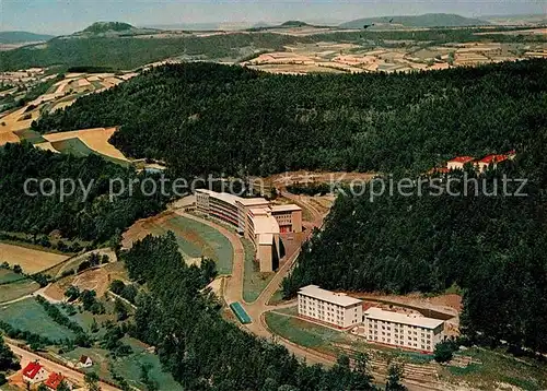 AK / Ansichtskarte Schwabthal Sanatorium Lautergrund Fliegeraufnahme  Kat. Bad Staffelstein