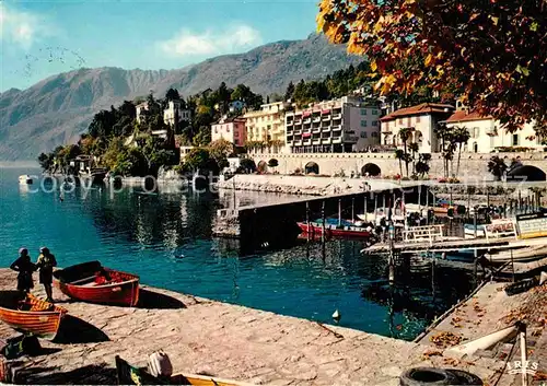 AK / Ansichtskarte Ascona Lago Maggiore Collina San Michele