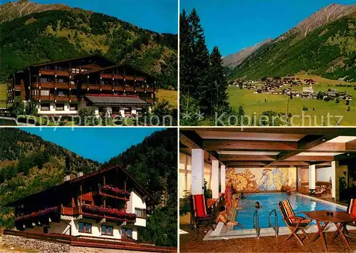 AK / Ansichtskarte Vals GR Hotel Valserhof Dependance Hallenbad Panorama Kat. Vals