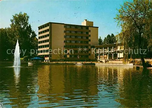 AK / Ansichtskarte Bad Gandersheim See Kurheim Kat. Bad Gandersheim