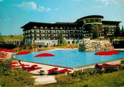 AK / Ansichtskarte Sonthofen Oberallgaeu Kur und Sporthotel Sonnenalp Schwimmbad Kat. Sonthofen