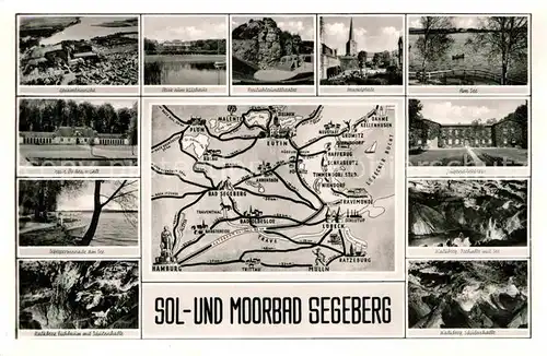 AK / Ansichtskarte Bad Segeberg Badeanstalt Jugendherberge Kalkberg  Kat. Bad Segeberg