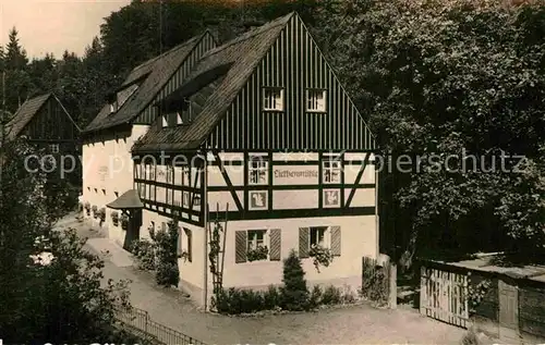 AK / Ansichtskarte Kleinhennersdorf Waldidyll Liethenm?hle  Kat. Gohrisch