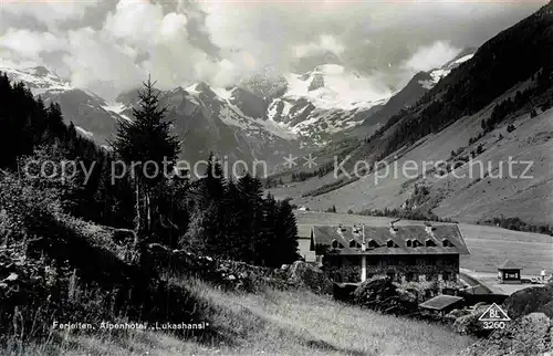 AK / Ansichtskarte Ferleiten Alpenhotel Lukashansl  Kat. Salzburg