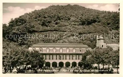 AK / Ansichtskarte Bad Bertrich Kurgarten Wandelhalle Kat. Bad Bertrich