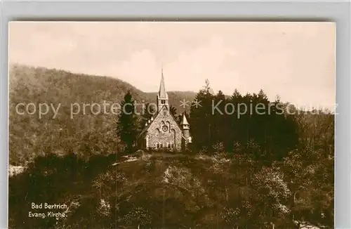 AK / Ansichtskarte Bad Bertrich Evangelische Kirche Kat. Bad Bertrich