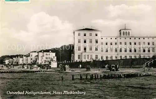 AK / Ansichtskarte Heiligendamm Ostseebad Haus Mecklenburg  Kat. Bad Doberan