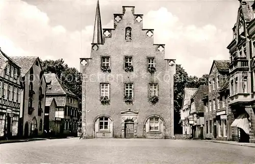 AK / Ansichtskarte Brakel Westfalen Rathaus Kat. Brakel