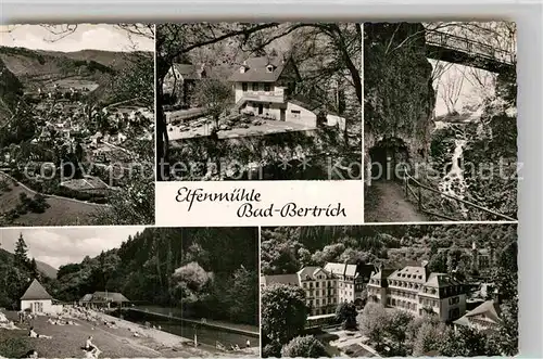 AK / Ansichtskarte Bad Bertrich Cafe Restaurant Elfenm?hle Panoramen Kurheim Kat. Bad Bertrich