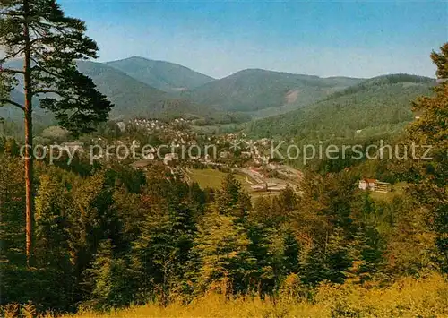 AK / Ansichtskarte Bad Herrenalb Panorama Blick von Rotensoler Steige Schwarzwald Kat. Bad Herrenalb