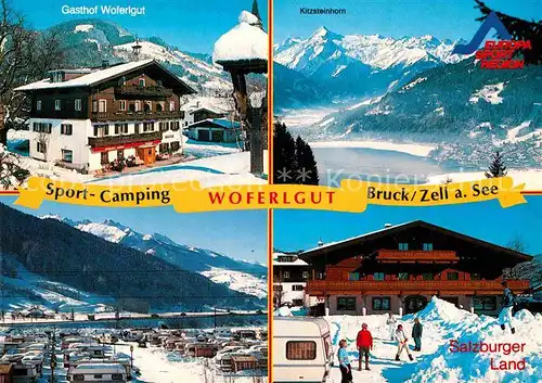 AK / Ansichtskarte Bruck Grossglocknerstrasse Sport Camping Woferlgut Kitzsteinhorn  Kat. Bruck an der Grossglocknerstrasse