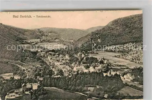 AK / Ansichtskarte Bertrich Bad Panorama Kat. Bad Bertrich