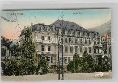 AK / Ansichtskarte Bertrich Bad Kurhotel Kat. Bad Bertrich