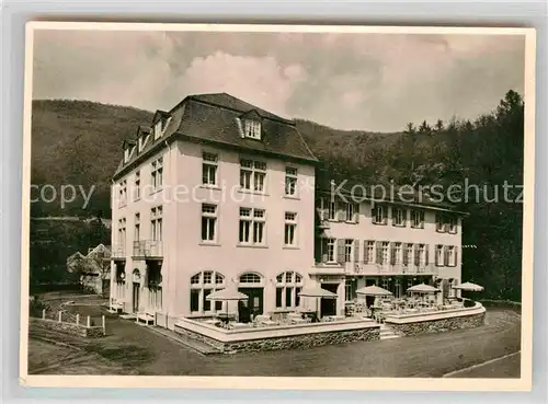 AK / Ansichtskarte Bertrich Bad Hotel Dillenburg Kat. Bad Bertrich