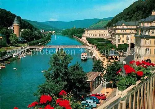 AK / Ansichtskarte Bad Ems Panorama Blick ueber die Lahn Kat. Bad Ems