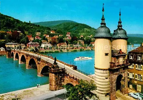 AK / Ansichtskarte Heidelberg Neckar Alte Neckarbruecke Kat. Heidelberg