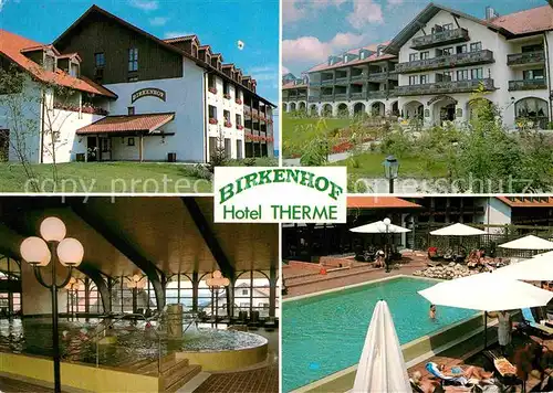 AK / Ansichtskarte Griesbach Rottal Hotel Birkenhof Therme Thermalbad Kat. Bad Griesbach i.Rottal
