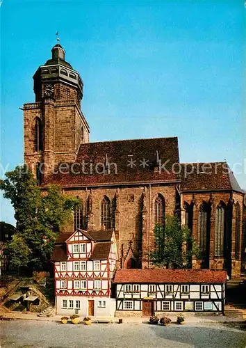 AK / Ansichtskarte Homberg Efze Marienkirche Kat. Homberg (Efze)