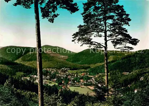 AK / Ansichtskarte Bad Herrenalb Panorama Luftkurort Schwarzwald Kat. Bad Herrenalb