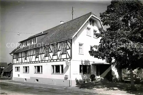 AK / Ansichtskarte Stetten Bodensee Gasthof Gruener Baum  Kat. Stetten