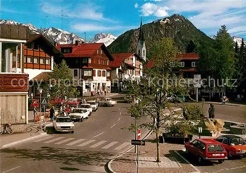 AK / Ansichtskarte Oberstdorf mit Fuerschiesser und Kratzer Kat. Oberstdorf