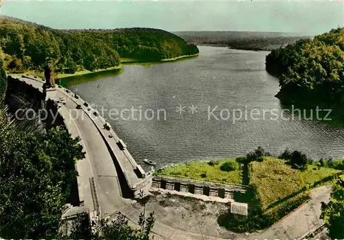 AK / Ansichtskarte La Gileppe Le barrage Vue generale Kat. 