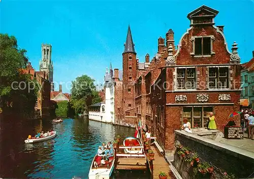 AK / Ansichtskarte Brugge Rozenhoedkaai Kat. 