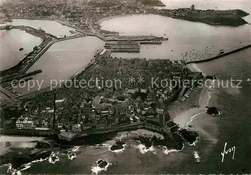 AK / Ansichtskarte Saint Malo Ille et Vilaine Bretagne Vue aerienne Kat. Saint Malo