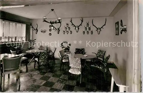 AK / Ansichtskarte Sassenhausen Gasthaus Althaus Jagdzimmer Kat. Bad Berleburg