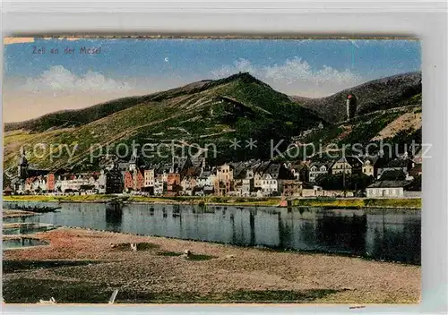 AK / Ansichtskarte Zell Mosel Panorama Kat. Zell (Mosel)