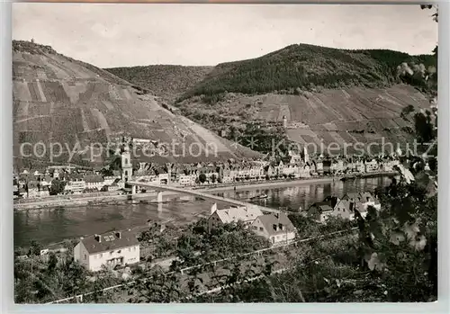 AK / Ansichtskarte Zell Mosel Stadt der Schwarzen Katz Panorama Kat. Zell (Mosel)