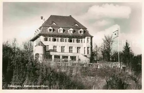 AK / Ansichtskarte Tuebingen Rothenburger Haus  Kat. Tuebingen