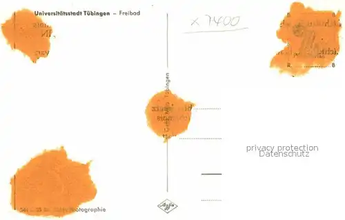 AK / Ansichtskarte Tuebingen Freibad  Kat. Tuebingen