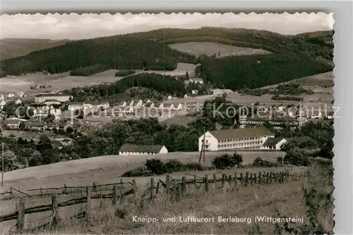 AK / Ansichtskarte Berleburg Bad Panorama Kat. Bad Berleburg